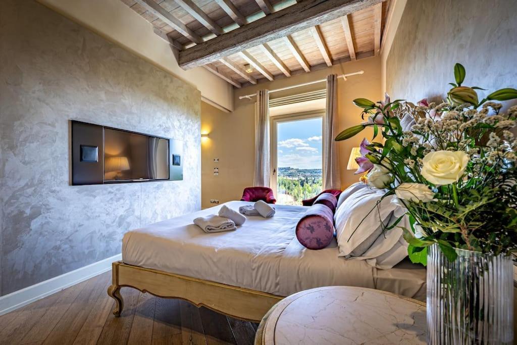 Luxury Villa Tolomei Gucci With Spa San Jacopo al Girone エクステリア 写真