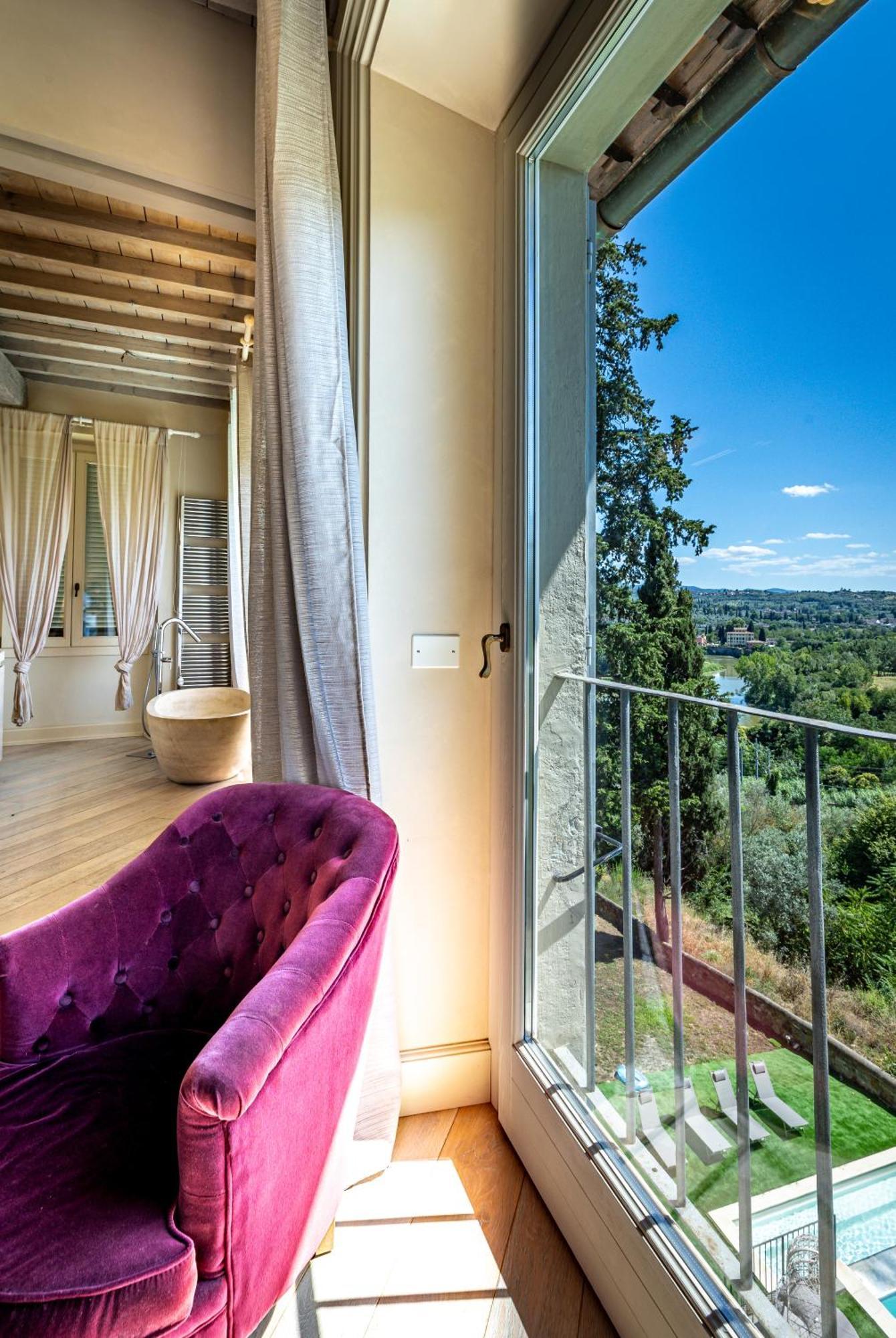 Luxury Villa Tolomei Gucci With Spa San Jacopo al Girone エクステリア 写真