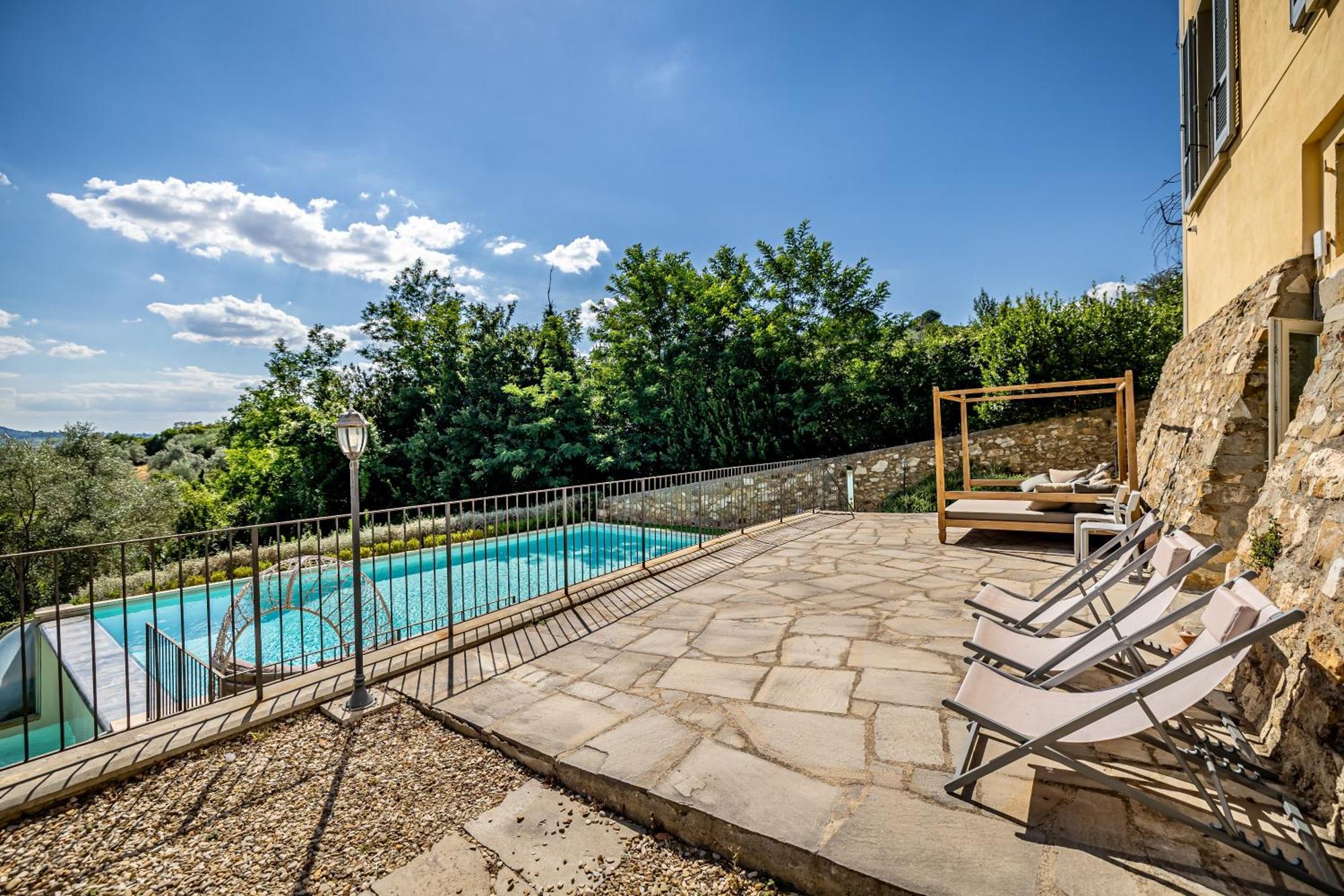 Luxury Villa Tolomei Gucci With Spa San Jacopo al Girone エクステリア 写真