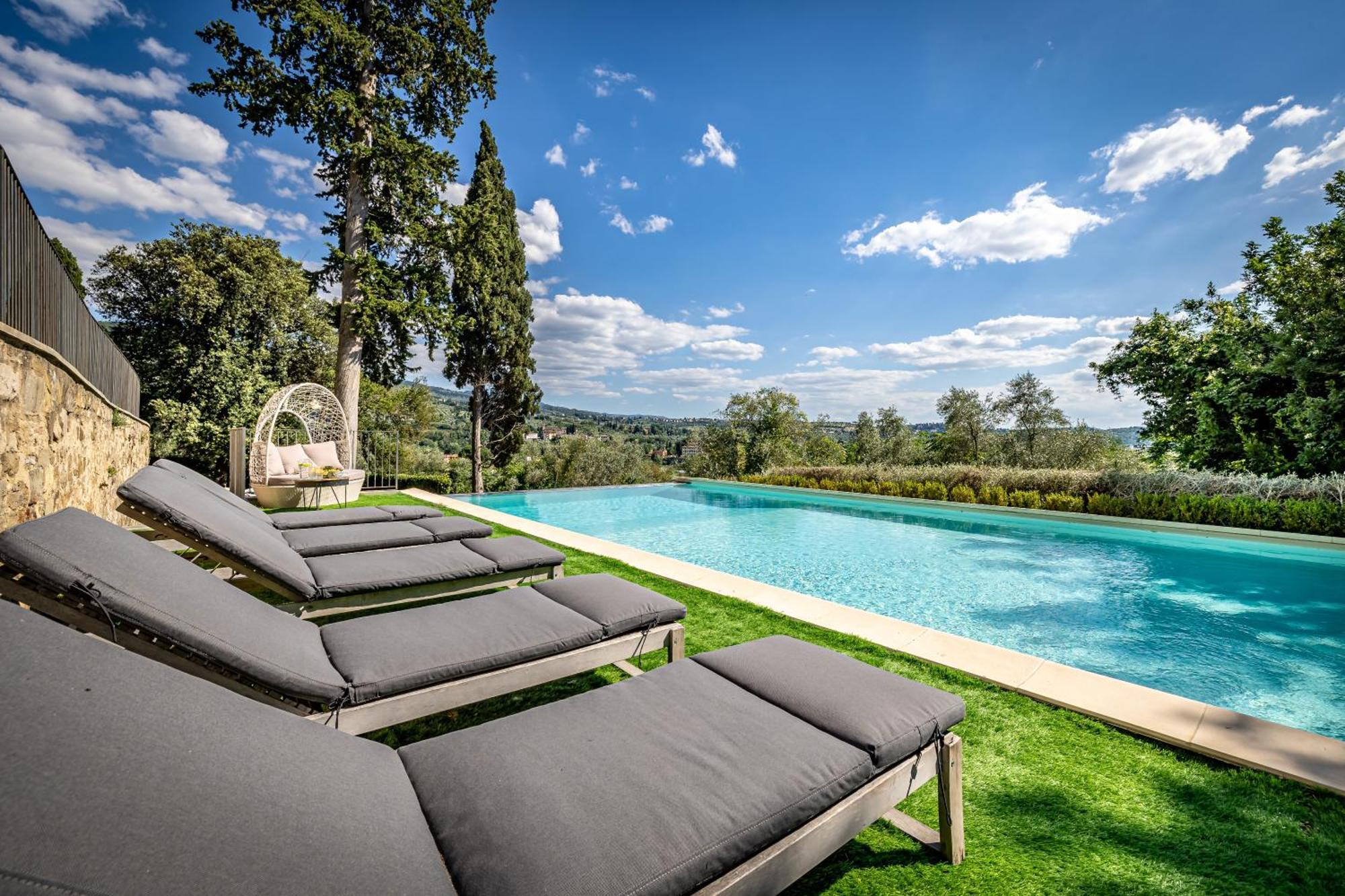 Luxury Villa Tolomei Gucci With Spa San Jacopo al Girone エクステリア 写真