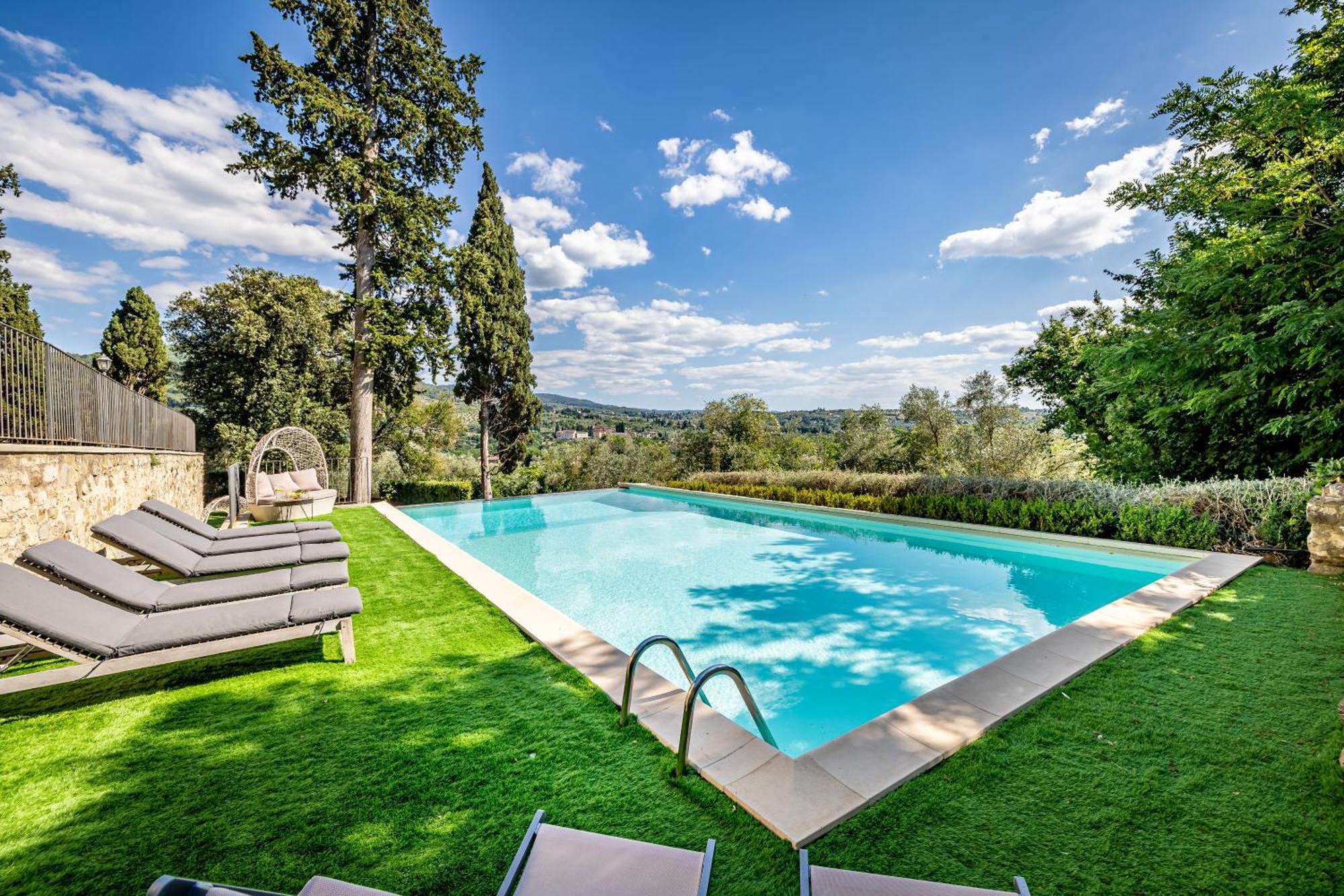 Luxury Villa Tolomei Gucci With Spa San Jacopo al Girone エクステリア 写真