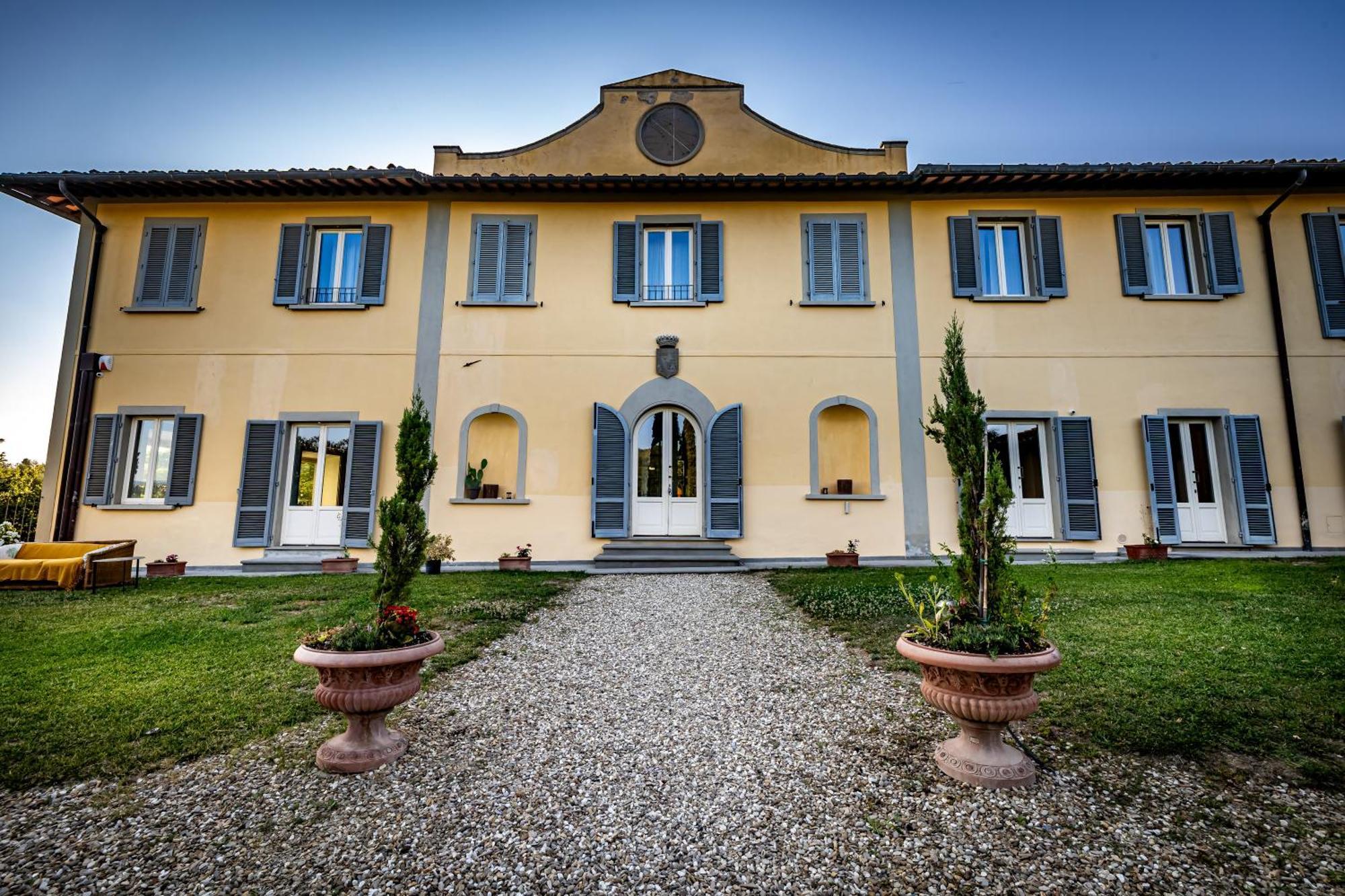 Luxury Villa Tolomei Gucci With Spa San Jacopo al Girone エクステリア 写真