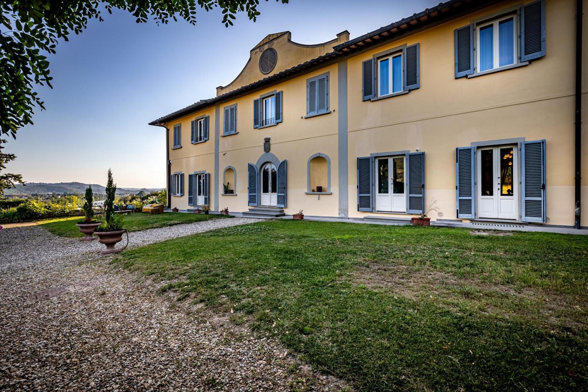 Luxury Villa Tolomei Gucci With Spa San Jacopo al Girone エクステリア 写真